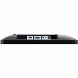 ViewSonic 10-point Touchscreen monitor TD2430 24" Zwart, 1x DisplayPort, 1x HDMI, 1x VGA, 2x USB-A