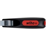 Wiha Ontmantelingsgereedschap met zelfdraaiend sleepmes kabelstrip-/ontmantelingsgereedschap Zwart/rood, voor ronde kabel