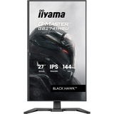 iiyama G-Master Black Hawk GB2741HSU-B1 27" gaming monitor Zwart, 144Hz, HDMI, DisplayPort, USB, Audio, AMD Free-Sync