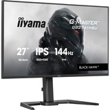 iiyama G-Master Black Hawk GB2741HSU-B1 27" gaming monitor Zwart, 144Hz, HDMI, DisplayPort, USB, Audio, AMD Free-Sync