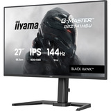 iiyama G-Master Black Hawk GB2741HSU-B1 27" gaming monitor Zwart, 144Hz, HDMI, DisplayPort, USB, Audio, AMD Free-Sync