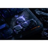 8BitDo Retro 87 Mechanical Keyboard - Mecha BREAK Zwart, US lay-out (QWERTY), Kailh Box Jellyfish Pro Glaze, 80% (TKL)	, ABS keycaps, Hot-swap, Bluetooth LE 5.0, Wireless 2.4GHz, USB