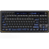 8BitDo Retro 87 Mechanical Keyboard - Mecha BREAK, gaming toetsenbord Zwart/blauw, US lay-out, TKL, ABS keycaps, Hot-swap, Bluetooth LE 5.0, Wireless 2.4GHz, USB