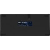 8BitDo Retro 87 Mechanical Keyboard - Mecha BREAK, gaming toetsenbord Zwart/blauw, US lay-out, TKL, ABS keycaps, Hot-swap, Bluetooth LE 5.0, Wireless 2.4GHz, USB