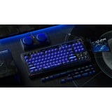 8BitDo Retro 87 Mechanical Keyboard - Mecha BREAK, gaming toetsenbord Zwart/blauw, US lay-out, TKL, ABS keycaps, Hot-swap, Bluetooth LE 5.0, Wireless 2.4GHz, USB