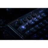8BitDo Retro 87 Mechanical Keyboard - Mecha BREAK, gaming toetsenbord Zwart/blauw, US lay-out, TKL, ABS keycaps, Hot-swap, Bluetooth LE 5.0, Wireless 2.4GHz, USB