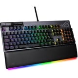 ASUS ROG Strix Flare II Animate RGB gaming toetsenbord Gunmetal, US lay-out (QWERTY), 100%,  ROG NX Red
