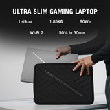 ASUS ROG Zephyrus G16 GU605CM-QR026W 16"  gaming laptop Donkergrijs | Ultra 9 285H | RTX 5060 | 16 GB | 1 TB SSD