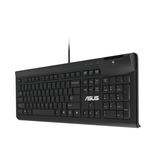 ASUS Smart Card Keyboard KU100, toetsenbord Zwart, US lay-out