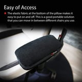 Arozzi Memory Foam Armrest Pads polssteun Zwart