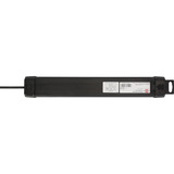 Brennenstuhl Premium-Line stekkerdoos 6-voudig met USB C PD 30W en USB A 18W stekkerdoos Zwart, 1x USB-A, 1x USB-C