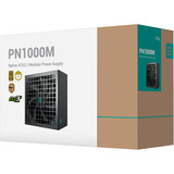 DeepCool Deepcool PN1000-M modulaire 1000 watt voeding  1x 12V-2x6, 3x PCIe