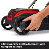 EINHELL Accu Verticuteermachine GC-SC 18/28 DS Li-Solo verticuteerder Rood/zwart, Accu en oplader niet inbegrepen