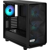 Fractal Design Meshify 2 RGB Black TG Light Tint midi tower behuizing Zwart | 3x USB-A | Window