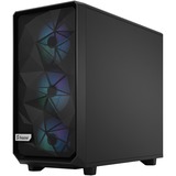 Fractal Design Meshify 2 RGB Black TG Light Tint midi tower behuizing Zwart | 2x USB-A | 1x USB-C | Window