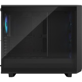 Fractal Design Meshify 2 RGB Black TG Light Tint midi tower behuizing Zwart | 2x USB-A | 1x USB-C | Window