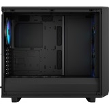 Fractal Design Meshify 2 RGB Black TG Light Tint midi tower behuizing Zwart | 2x USB-A | 1x USB-C | Window