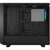 Fractal Design Meshify 2 RGB Black TG Light Tint midi tower behuizing Zwart | 2x USB-A | 1x USB-C | Window