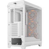 Fractal Design Meshify 3 RGB TG Clear Tint midi tower behuizing Wit | 2x USB-A | 1x USB-C | RGB | Tempered Glass