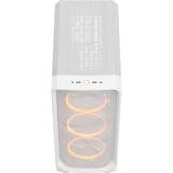 Fractal Design Meshify 3 RGB TG Clear Tint midi tower behuizing Wit | 2x USB-A | 1x USB-C | RGB | Tempered Glass