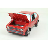 Franzis VW Golf GTI mk1 Cardboard model kit Modelvoertuig Schaal 1:18