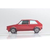 Franzis VW Golf GTI mk1 Cardboard model kit Modelvoertuig Schaal 1:18