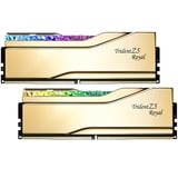 G.Skill 96 GB DDR5-6000 werkgeheugen Goud, Trident Z5 Royal Neo Gold, AMD EXPO