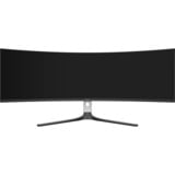 HKC GS49UK Super Ultrawide OLED Gaming Monitor 49" curved Zwart/wit, 1x DisplayPort, 2x HDMI, 2x USB-A, 240 Hz
