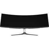 HKC GS49UK Super Ultrawide OLED Gaming Monitor 49" curved Zwart/wit, 1x DisplayPort, 2x HDMI, 2x USB-A, 240 Hz