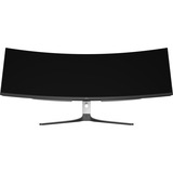 HKC GS49UK Super Ultrawide OLED Gaming Monitor 49" curved  Zwart/wit, 2x HDMI, DisplayPort, USB-C, USB-A, 240Hz