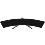HKC GS49UK Super Ultrawide OLED Gaming Monitor 49" curved  Zwart/wit, 2x HDMI, DisplayPort, USB-C, USB-A, 240Hz
