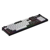 Hator Skyfall Pro Wireless RGB mechanisch gaming toetsenbord Zwart, US lay-out (QWERTY), HATOR Aurum Vanilla Silent, 100%, RGB, Double-shot PBT, Hot-swap, 2.4GHz / Bluetooth / USB-C