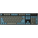 Leopold FC900RBTV/EGBPD, gaming toetsenbord Grijs/blauw, US lay-out, Cherry MX Speed Silver, Fullsize, PBT Double Shot, Bluetooth 5.1