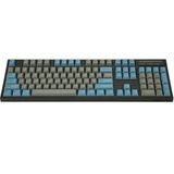 Leopold FC900RBTV/EGBPD, gaming toetsenbord Grijs/blauw, US lay-out, Cherry MX Speed Silver, Fullsize, PBT Double Shot, Bluetooth 5.1