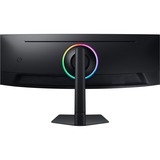 Samsung Odyssey G9 G95C 49" UltraWide gaming monitor Zwart, 2x HDMI, 1x DisplayPort, 2x USB-A, 240 Hz