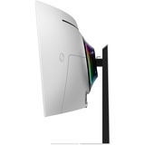 Samsung Odyssey G9 G95SD 49" Curved UltraWide gaming monitor Zilver, HDMI, Micro-HDMI, DisplayPort, 2x USB-C, Wi-Fi 5, BT, 240 Hz