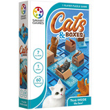 SmartGames De Wolf & De 7 Geitjes + Cats & Boxes Bundel Denkspel Nederlands, 1 speler, Vanaf 3 en 7 jaar, 48 + 60 opdrachten