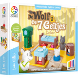 SmartGames De Wolf & De 7 Geitjes + Cats & Boxes Bundel Denkspel Nederlands, 1 speler, Vanaf 3 en 7 jaar, 48 + 60 opdrachten