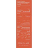 SteelSeries Rival Pro Mini gaming muis Wit, 100 - 42.000 DPI, 8K, UWB / 6 GHz