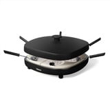 Tristar Pizza Family 6 pizzaoven Zwart, 1200 Watt, voor 6 personen