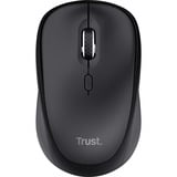 Trust Ody II Stille draadloze toetsenbord- en muisset desktopset Zwart, US lay-out (QWERTY), Membraan, 100%, 800 dpi - 1.600 dpi