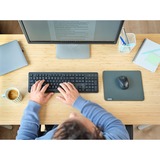 Trust Ody II Stille draadloze toetsenbord- en muisset desktopset Zwart, US lay-out (QWERTY), Membraan, 100%, 800 dpi - 1.600 dpi