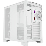 XYZ PC Gear Tesseract A-RGB midi tower behuizing Wit | 2x USB-A | 1x USB-C | RGB | Tempered Glass