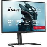 iiyama G-Master Red Eagle GB2771UHSU-B1 27" 4K UHD gaming monitor Zwart (mat), 144 Hz / 288 Hz, HDMI, DisplayPort, USB-C, Audio, AMD FreeSync
