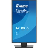 iiyama ProLite XB2497HSN-B1 23.8" monitor Zwart (mat), 100 Hz, HDMI, DisplayPort, USB-C, Audio, LAN