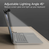 ACT Connectivity Dimbare clip-on laptop LED-lichtbalk led-bar Zwart, USB-voeding, 3000K-6500K