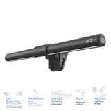 ACT Connectivity Dimbare clip-on laptop LED-lichtbalk led-bar Zwart, USB-voeding, 3000K-6500K