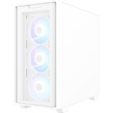 ASUS A21 PLUS mini tower behuizing Wit | 2x USB-A | RGB | Window