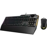 ASUS TUF Gaming Bundel, desktopset Zwart, US lay-out, 100 - 8000 dpi, RGB