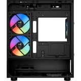 Aerocool Viewport Mini V2 ARGB mini tower behuizing Zwart | 3x USB-A | RGB | Tempered Glass